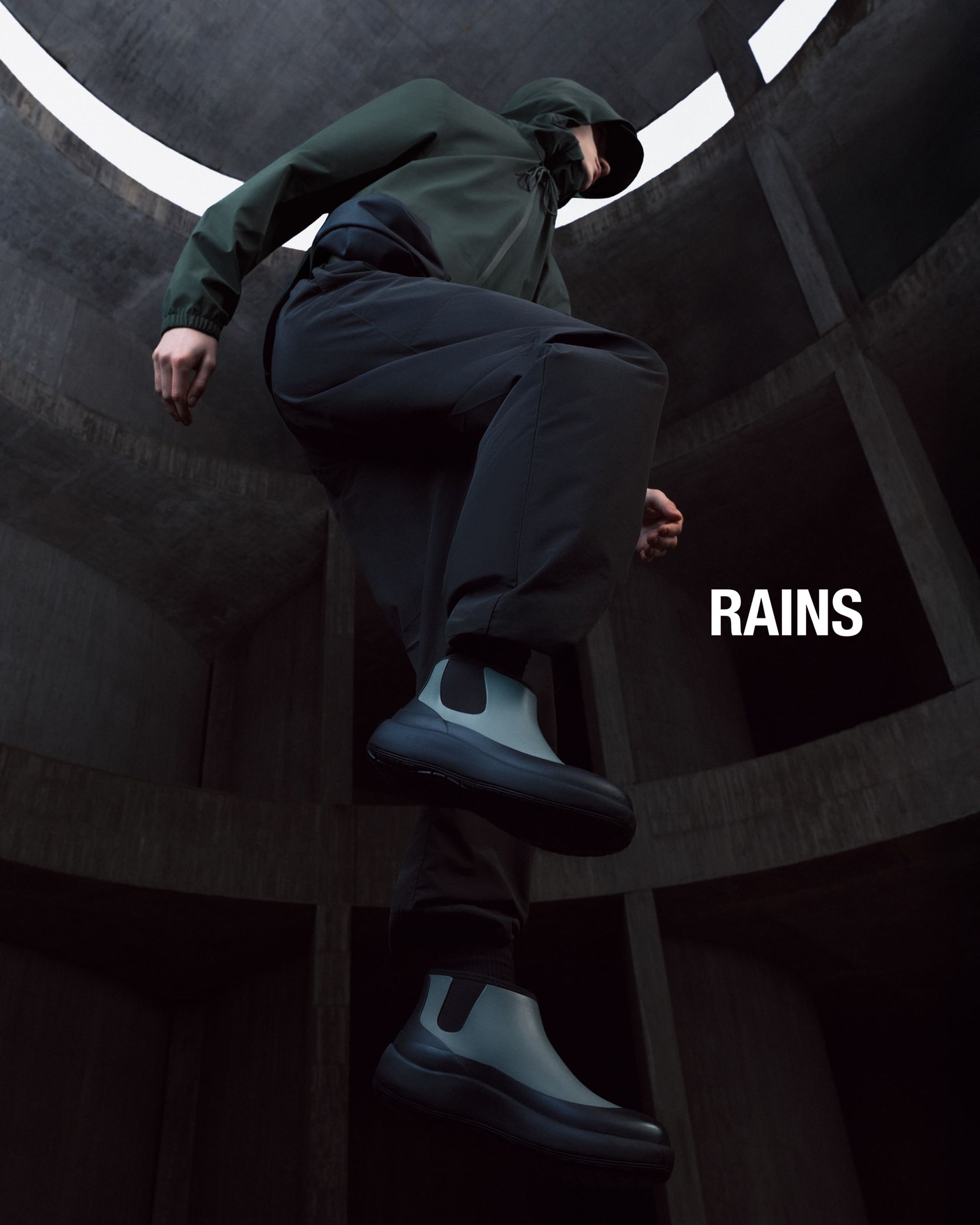 Rains FW26 campaign photographed by Alien Wang